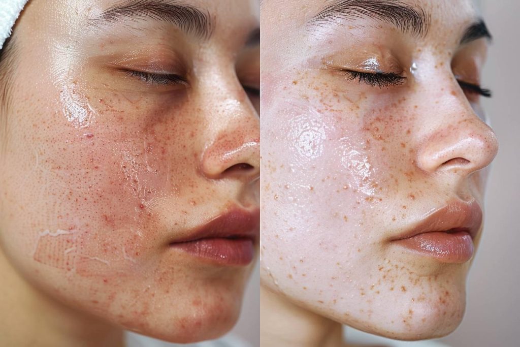 Effets positifs du microneedling