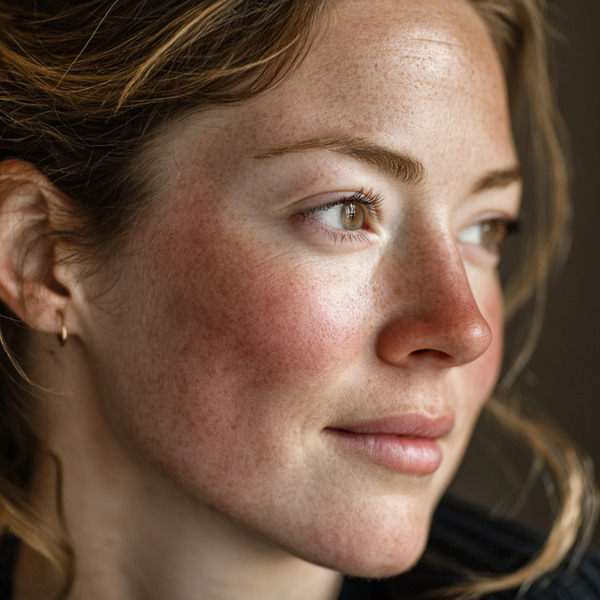 Rosacée du visage