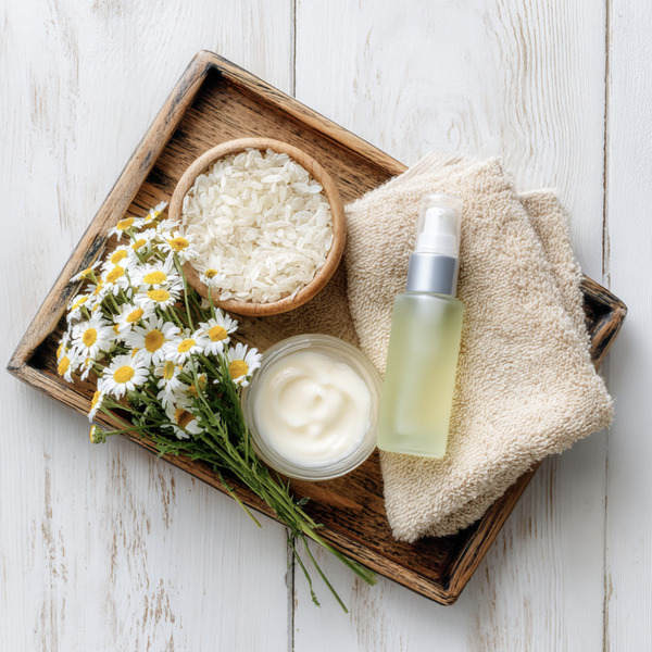Soins contre l'eczéma du visage