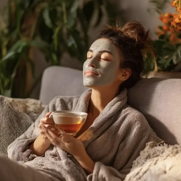 Appliquer un masque visage maison