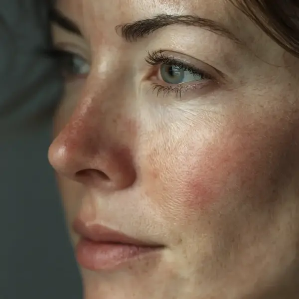 Couperose visage