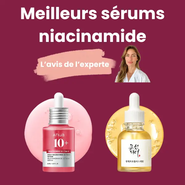 Meilleurs sérums à la niacinamide