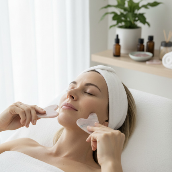 Drainage lymphatique facial